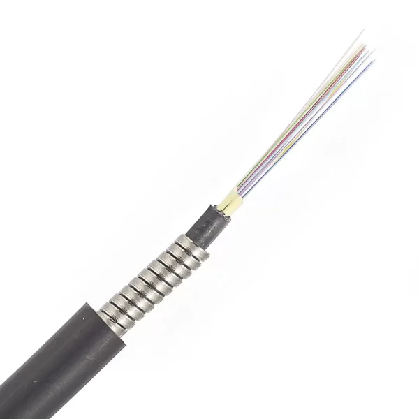 Armored Optical Fiber Cable SM G657AA2 TPU
