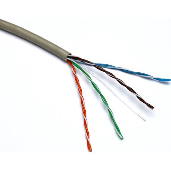 3C Solid Cat6 Cable UTP 24AWG PVC 305 m Drum