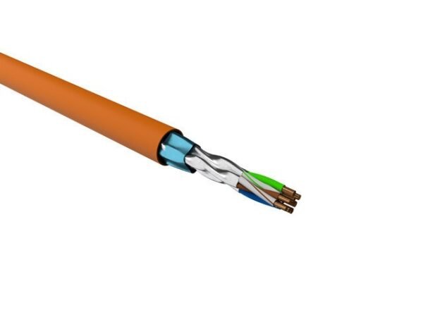 3C Solid Cat6A Cable FFTP 23AWG LSZH